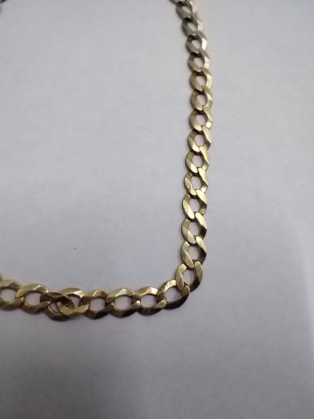 ✨ ESCLAVA DE ORO 8K – 3.5 GRAMOS – 19 CM – USADA ✨