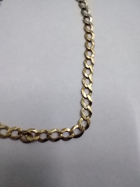 ✨ ESCLAVA DE ORO 8K – 3.5 GRAMOS – 19 CM – USADA ✨