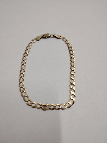 ✨ ESCLAVA DE ORO 8K – 3.5 GRAMOS – 19 CM – USADA ✨