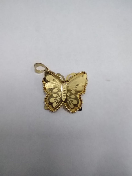 🦋 DIJE DE MARIPOSA EN ORO 18K – 1.3 GRAMOS ✨💛