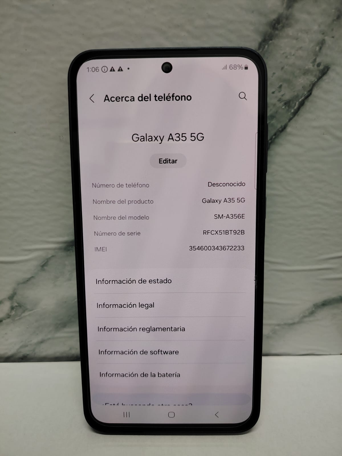 📱 SAMSUNG GALAXY A35 – 128GB / 6GB RAM – EXCELENTE ESTADO