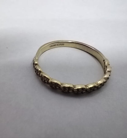 ✨ Anillo de Oro 10K – 1.5 g – Talla 17 ✨