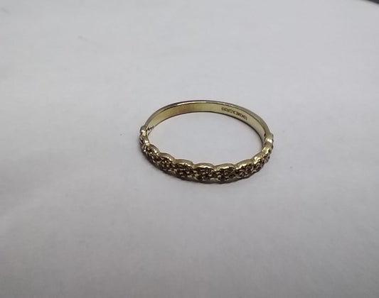 ✨ Anillo de Oro 10K – 1.5 g – Talla 17 ✨