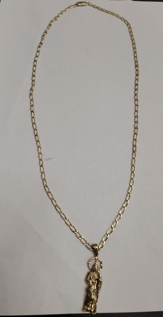 ✨ Cadena 14K (13.5 g) + Dije 10K (5.7 g) ✨