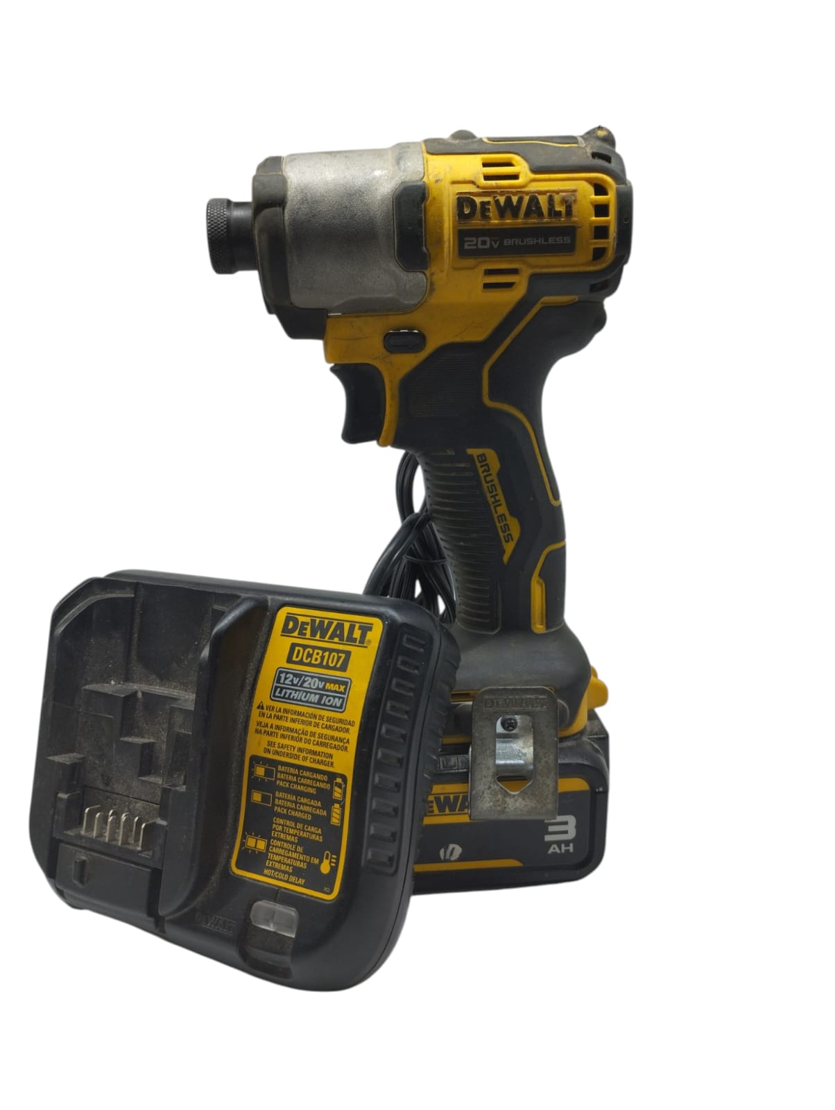 🔧 Taladro Atornillador Brushless DCF840 ⚡