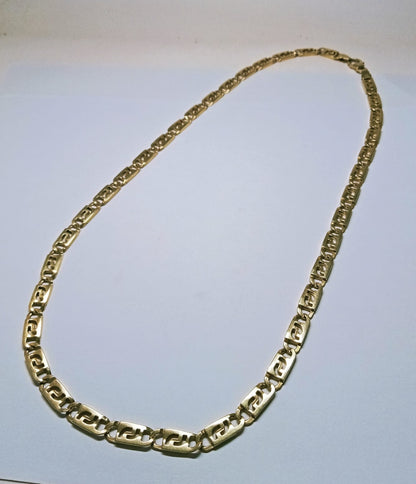 Cadena de Oro 14k – Tejido escalera