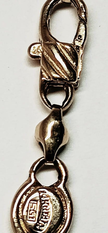 Cadena de Oro 14k – Tejido torzal