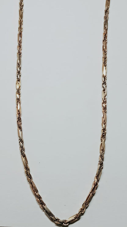 Cadena de Oro 14k – Tejido torzal