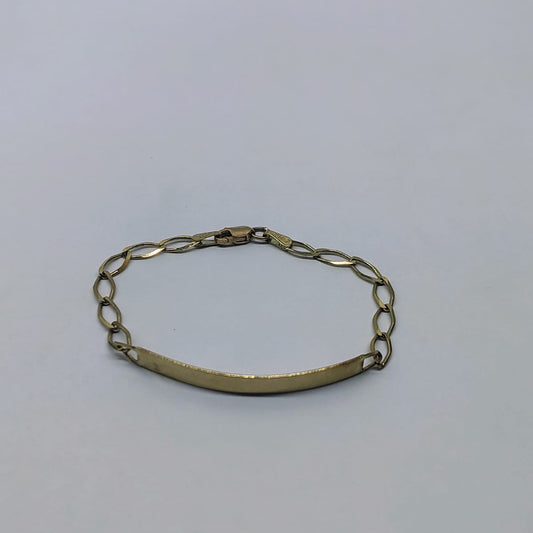 ESCLAVA DE ORO PARA NIÑO 10 K 2.8 GR