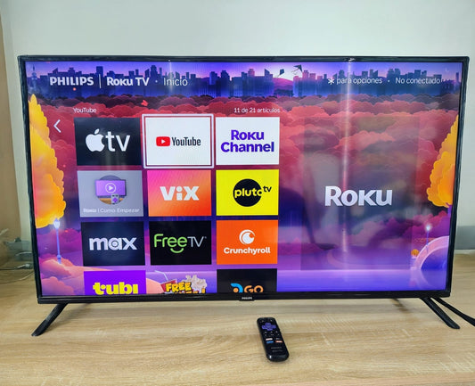 Pantalla Philips Roku TV de 40” Usada – Smart TV