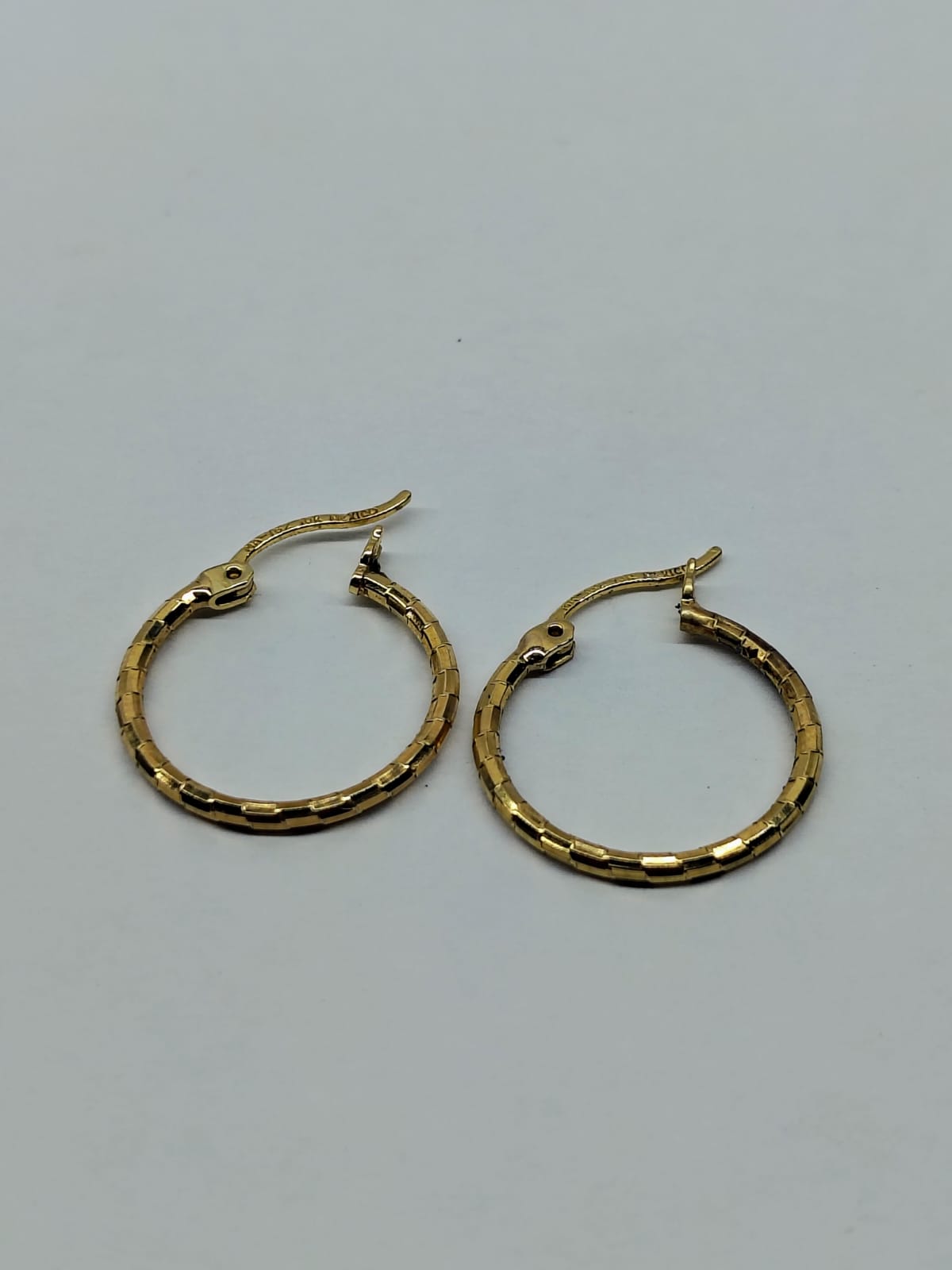 ARRACADAS DE ORO 10 K 1.2 GR