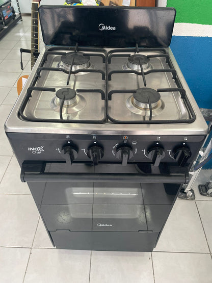 Estufa Midea de 4 quemadores – usada