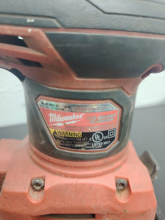 🟥 LIJADORA MILWAUKEE USADA 🟥