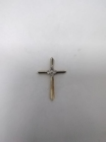✝️✨ DIJE DE CRUZ ORO 10K – 0.8 GRMS ✨✝️