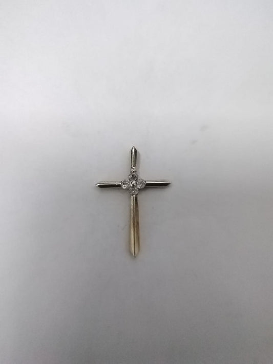 ✝️✨ DIJE DE CRUZ ORO 10K – 0.8 GRMS ✨✝️