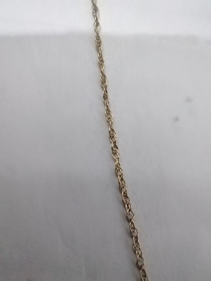 💎✨ CADENA DELGADA ORO 10K – 52 CM / 0.9 GRMS ✨💎