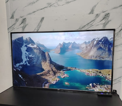 📺 PANTALLA JVC 50” ROKU TV 📺