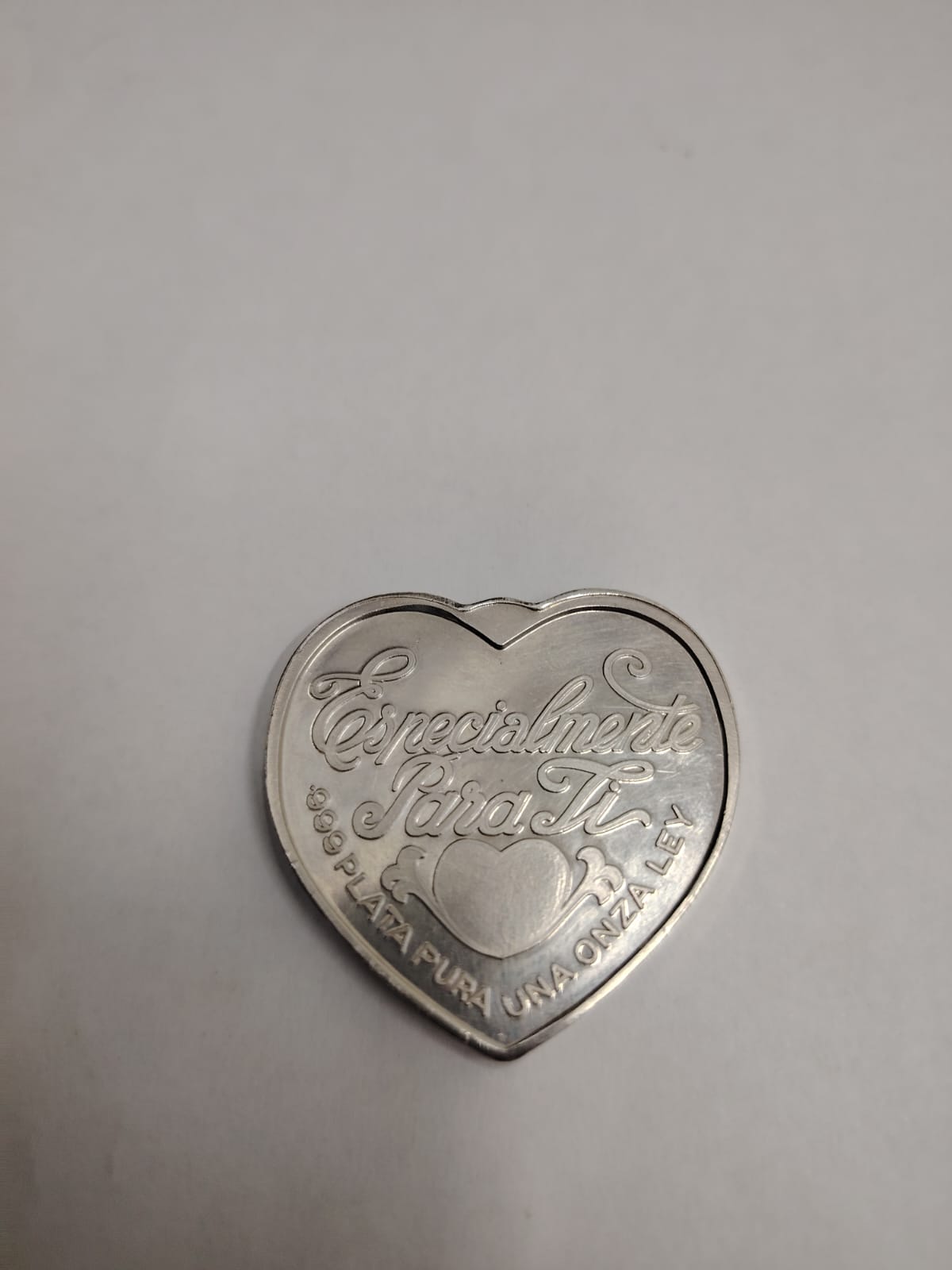 💖 CORAZÓN DE PLATA 925 – 30.8 GRMS 💖