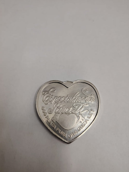💖 CORAZÓN DE PLATA 925 – 30.8 GRMS 💖