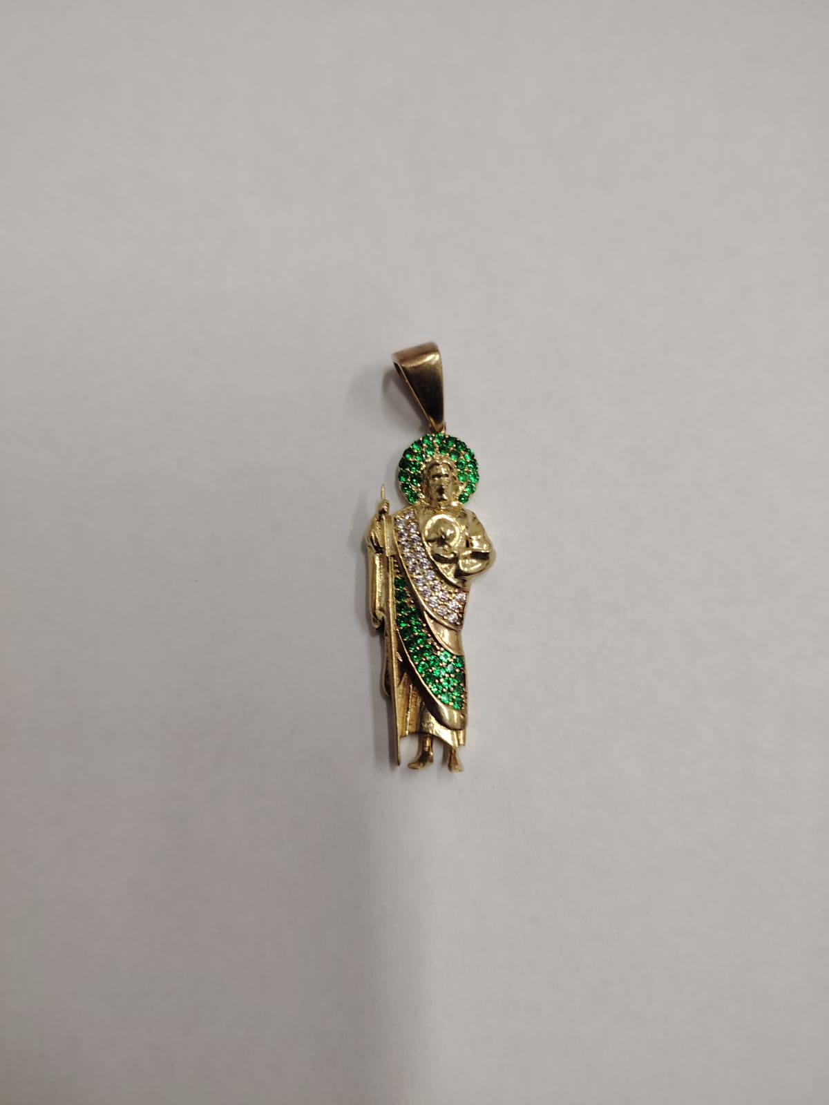 ✨ Dije San Judas Tadeo Oro 10K – 3.3 Gramos ✨