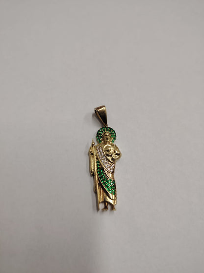 ✨ Dije San Judas Tadeo Oro 10K – 3.3 Gramos ✨