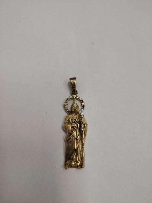 ✨ Dije de San Judas Tadeo Oro 10K – 5.7 Gramos ✨