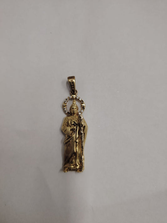 ✨ Dije de San Judas Tadeo Oro 10K – 5.7 Gramos ✨