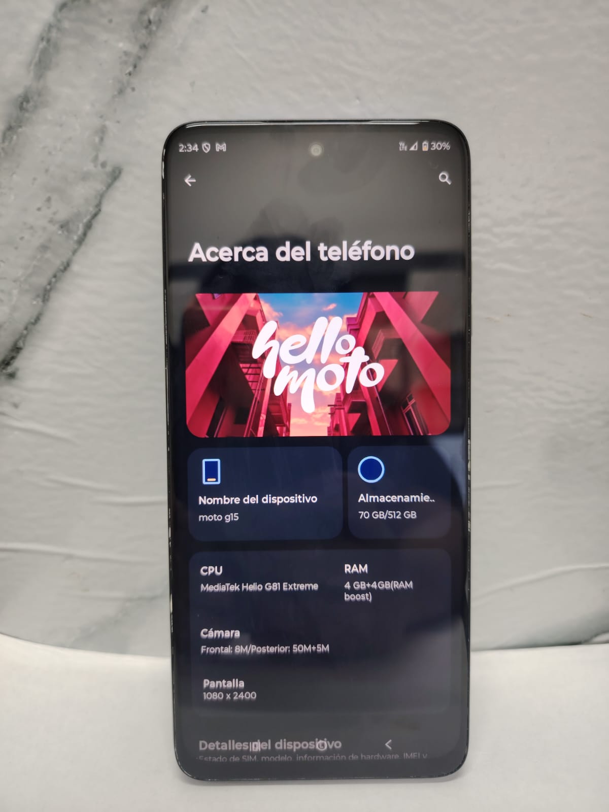 📱 MOTOROLA MOTO G15 – 512 GB / 4 GB RAM 📱