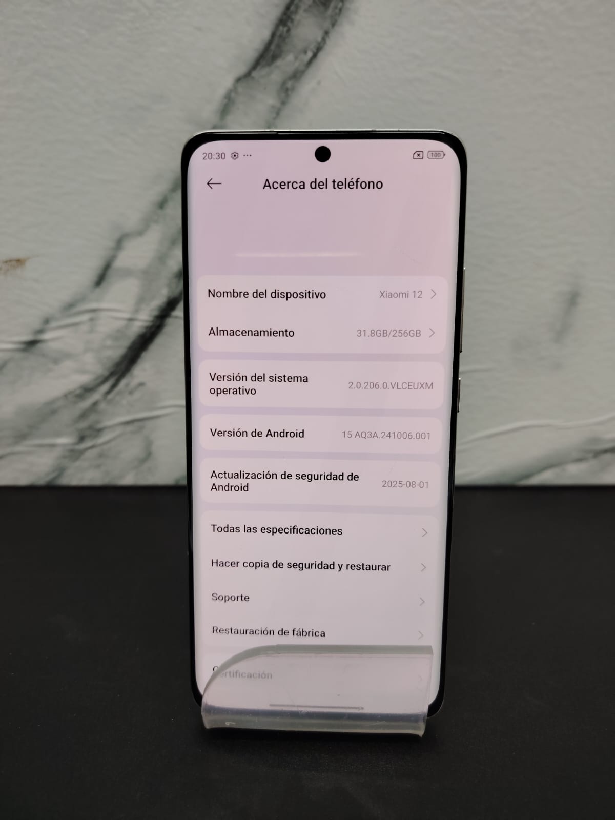 📱 XIAOMI 12 – 256 GB / 8 GB RAM 📱