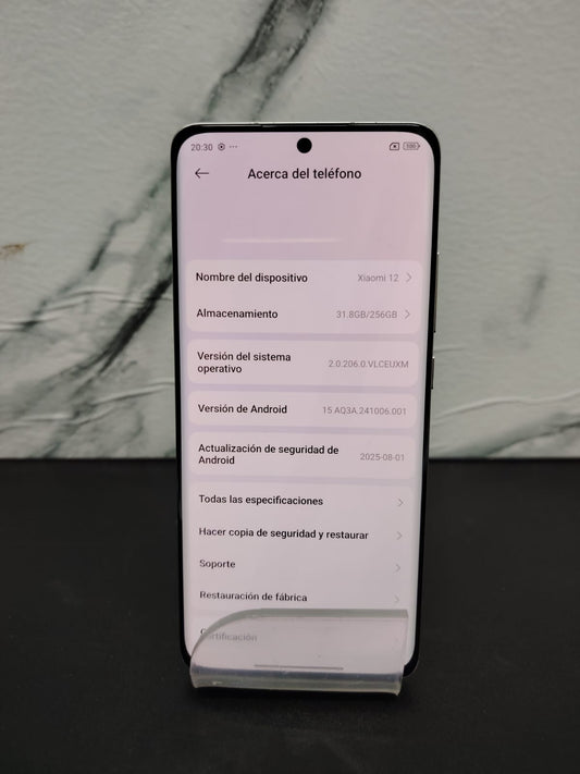 📱 XIAOMI 12 – 256 GB / 8 GB RAM 📱