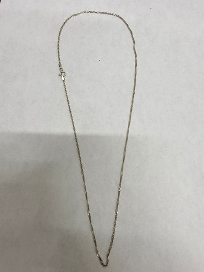 ✨💎 Elegante Cadena Torzal de Plata 💎✨