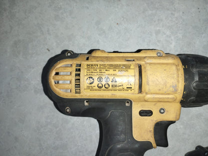 🔋 Taladro Inalámbrico DeWalt Modelo DCD771 🔋