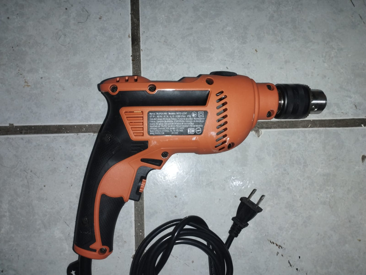 🔩 Taladro Usado Truper Modelo A7 🔩