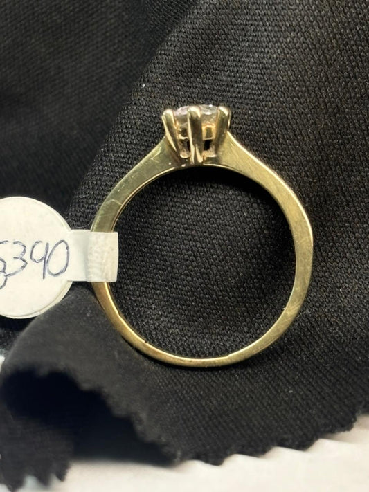anillo de oro 10k 2.5 gramos