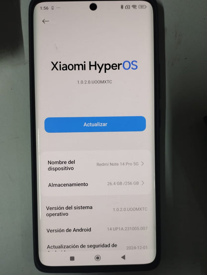 📱 Celular Usado Redmi Note 14 Pro 256 GB / 8 GB RAM 📱