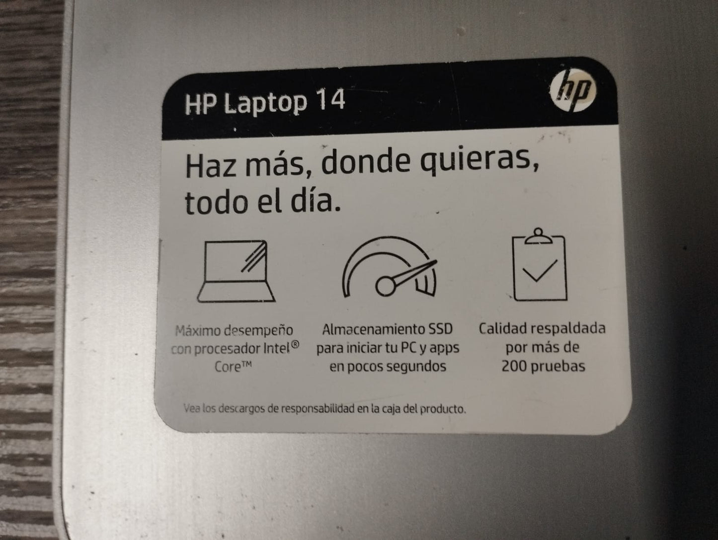 💻 Laptop Usada HP Intel Celeron N4120 💻