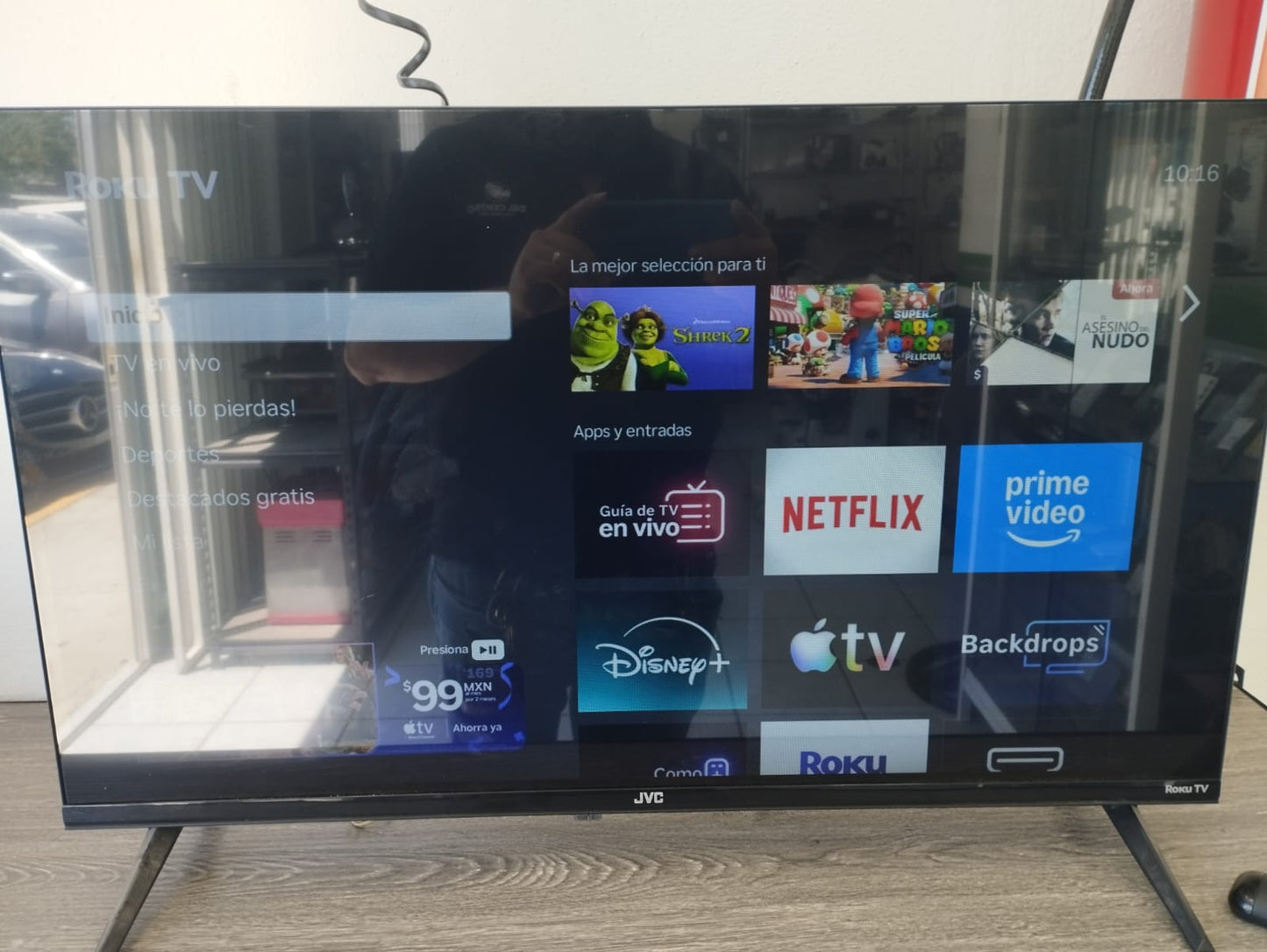 📺 Roku TV Usada JVC de 32 Pulgadas 📺