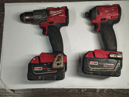 🔋 Kit Usado de Taladro y Atornillador Milwaukee 🔋