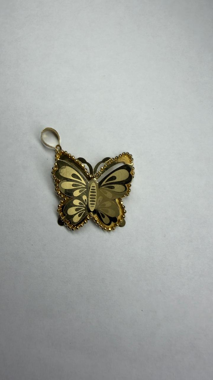 DIJE MARIPOSA ORO 18K – USADO