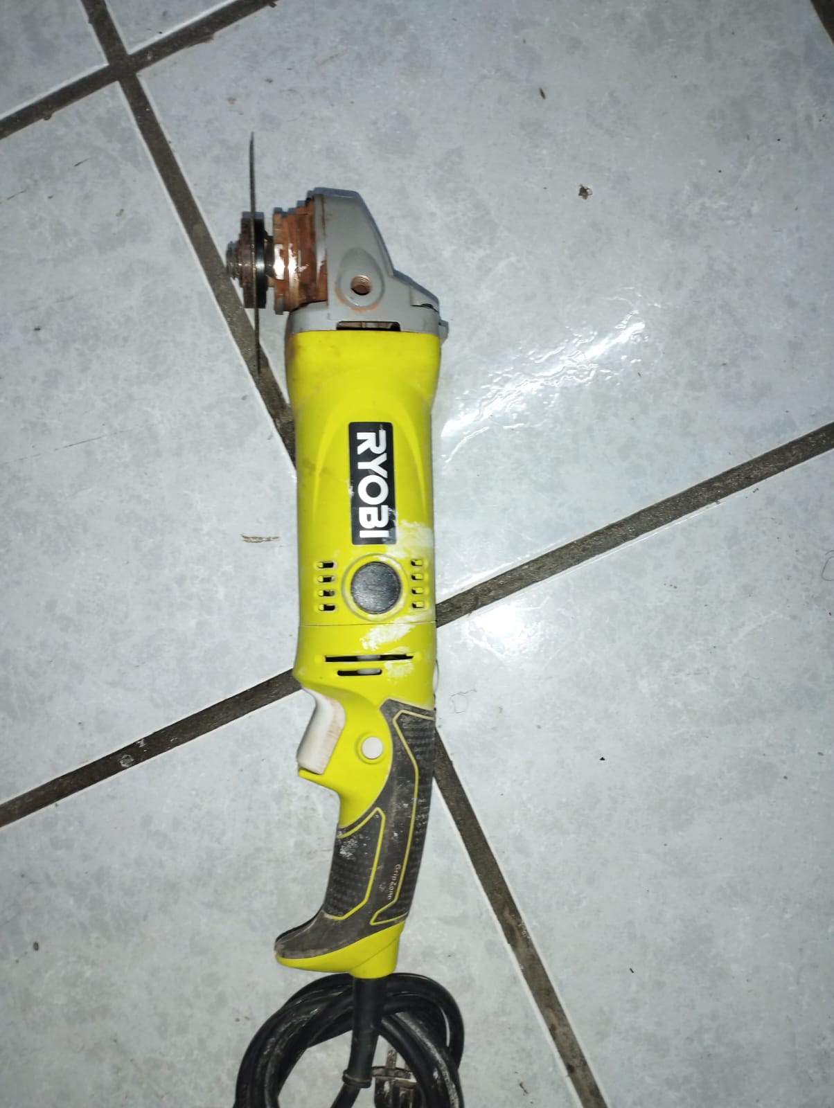 🔧⚡ MINI ESMERIL RYOBI MODELO AG454 USADO EN VENTA ⚡🔧