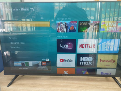 📺✨ PANTALLA HISENSE ROKU TV DE 40" USADA EN VENTA ✨📺