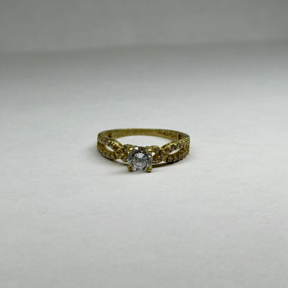 💍✨ ANILLO DE ORO 10K | TALLA 6 | 1.9 GRAMOS ✨💍
