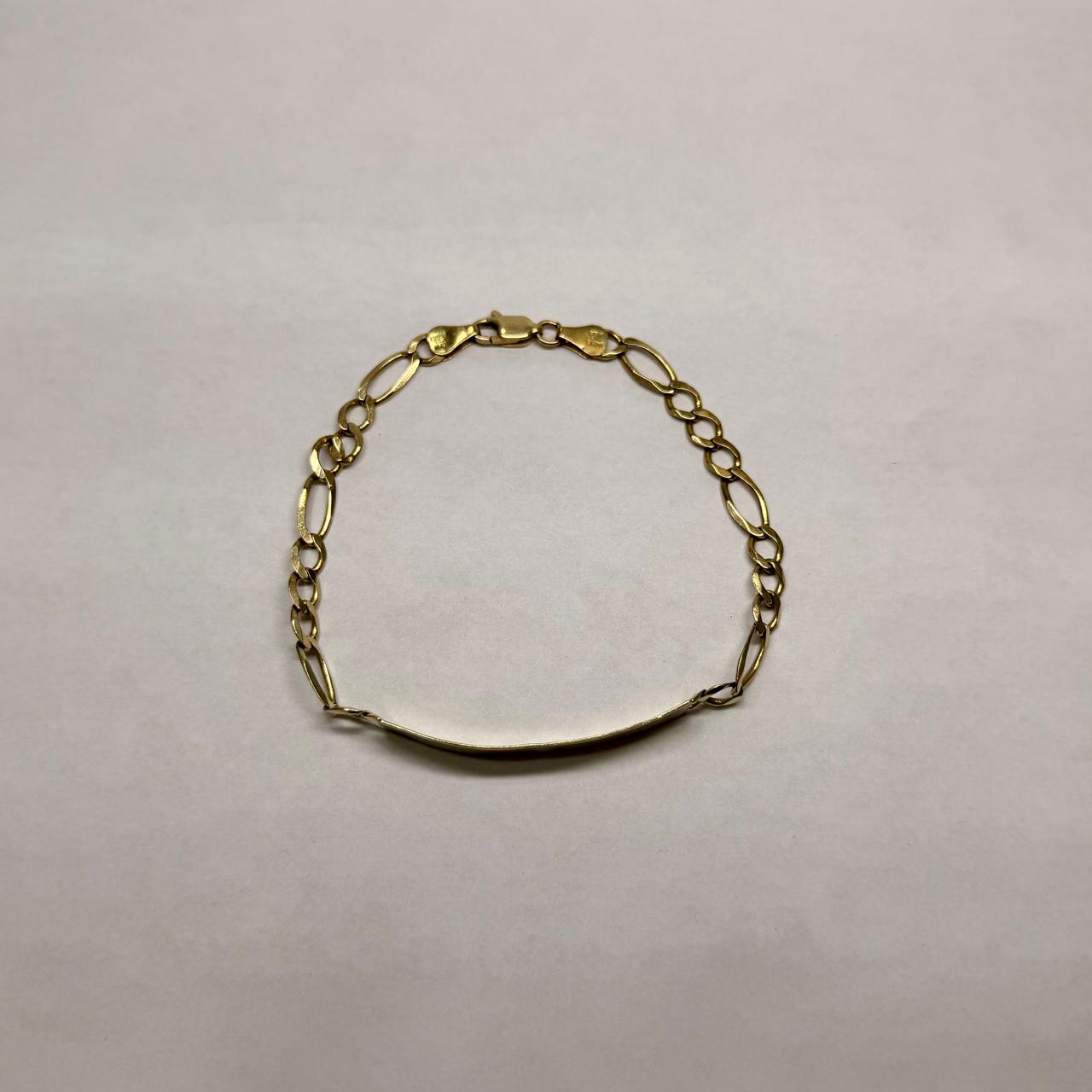 ✨💛 ESCLAVA DE ORO 10K | 7.2 GRAMOS | 22 CM | DISEÑO 3X1 💛✨