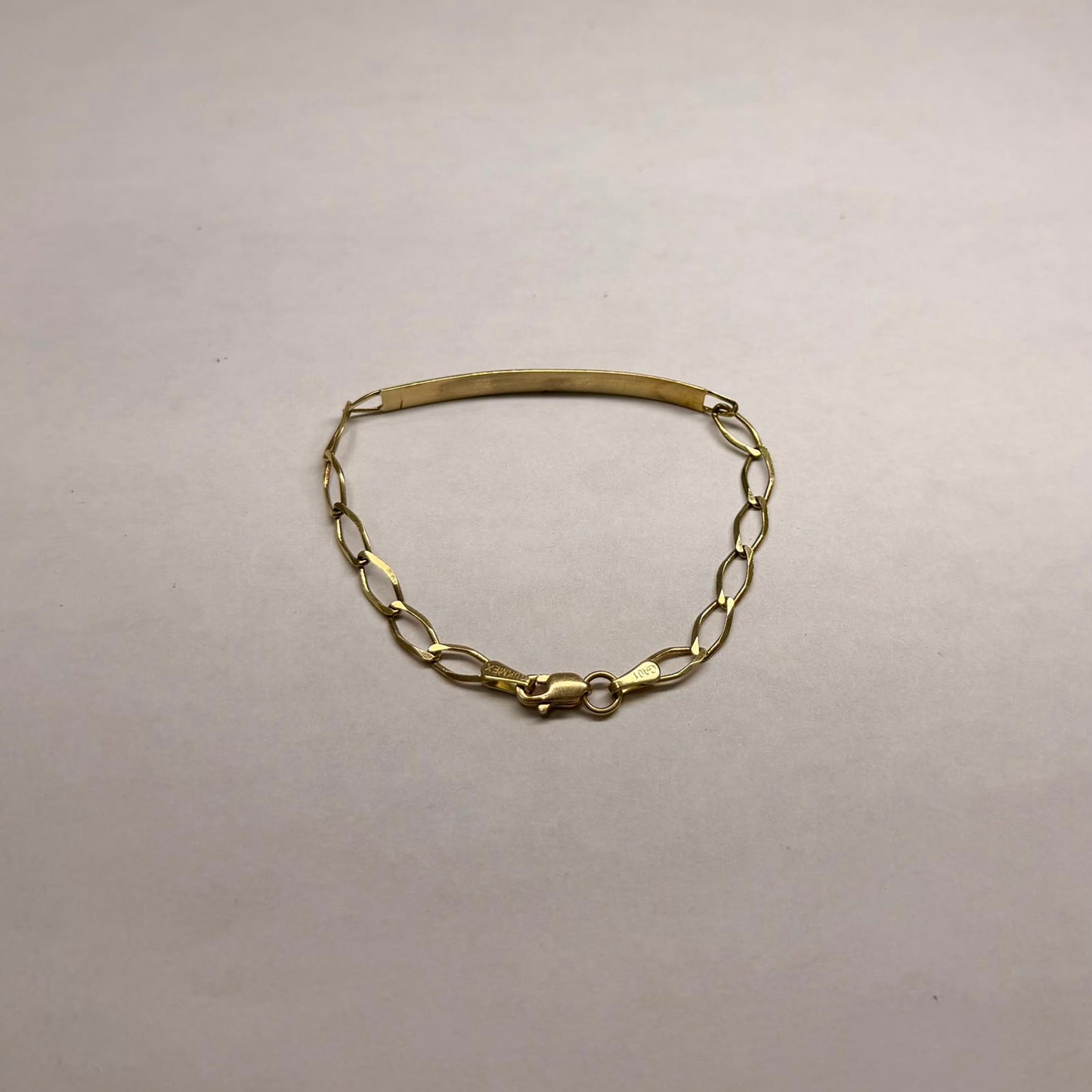 ✨💛 ESCLAVA INFANTIL DE ORO 10K | 2.8 GRAMOS | 15.5 CM 💛✨