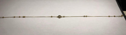 ✨💛 PULSERA DELGADA DE ORO 10K | 1.7 GRAMOS | 26.5 CM 💛✨