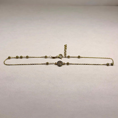 ✨💛 PULSERA DELGADA DE ORO 10K | 1.7 GRAMOS | 26.5 CM 💛✨