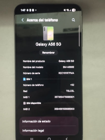 📱✨ SAMSUNG GALAXY A56 USADO EN VENTA ✨📱