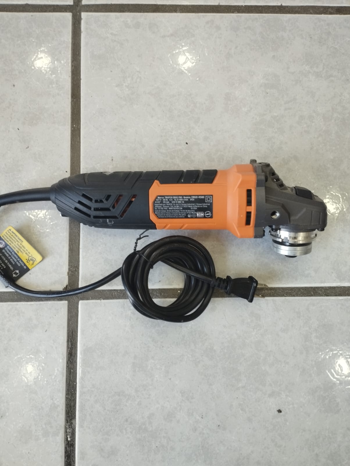 🔧⚡ MINI ESMERIL TRUPER MODELO ERGO-4580 USADO EN VENTA ⚡🔧