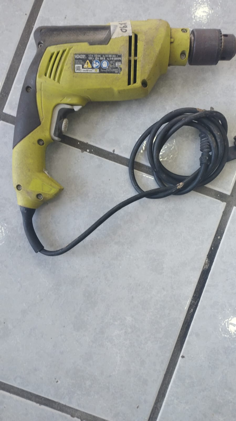 🔧⚡ TALADRO RYOBI MODELO HD420 USADO EN VENTA ⚡🔧