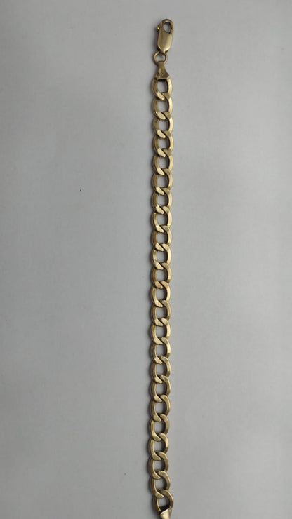 💎✨ ESCLAVA DE ORO 10KT DE ESLABONES GRANDES EN VENTA ✨💎
